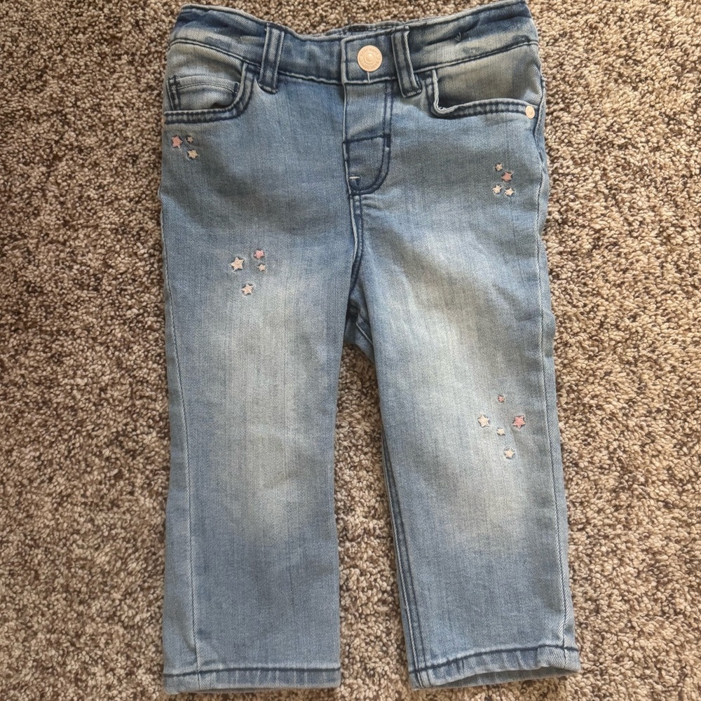 H&M Baby Blue Denim Jeans 9-12 Months